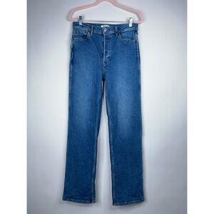 Re/done 90s High Rise Loose Jeans High Tide Wash Classic Denim Size 29